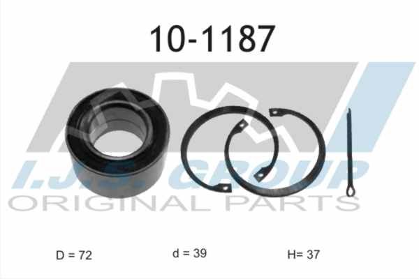 IJS GROUP Комплект подшипника ступицы колеса 10-1187